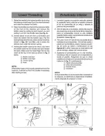 Предварительный просмотр 19 страницы Brother VX-1120 Operation Manual