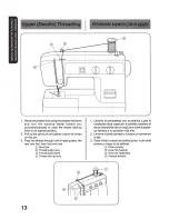 Предварительный просмотр 20 страницы Brother VX-1120 Operation Manual