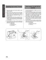 Предварительный просмотр 22 страницы Brother VX-1120 Operation Manual