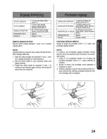 Предварительный просмотр 31 страницы Brother VX-1120 Operation Manual