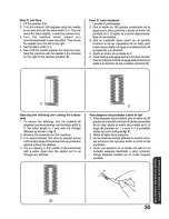 Предварительный просмотр 37 страницы Brother VX-1120 Operation Manual