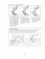 Preview for 15 page of Brother VX-807 How To Use And Enjoy Manual