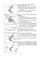 Preview for 20 page of Brother VX-807 How To Use And Enjoy Manual