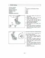 Preview for 25 page of Brother VX-807 How To Use And Enjoy Manual