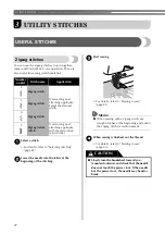 Preview for 28 page of Brother VX3240 Operation Manual