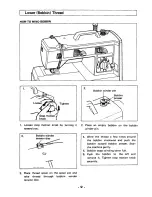 Предварительный просмотр 14 страницы Brother vx780 Operating Manual