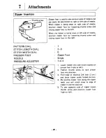 Предварительный просмотр 31 страницы Brother vx780 Operating Manual