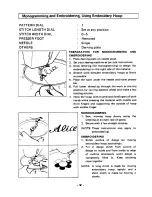 Preview for 34 page of Brother vx780 Operating Manual