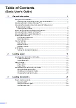 Preview for 4 page of Brother Work Smart MFC-J470dw Basic User'S Manual