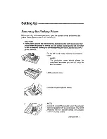 Preview for 19 page of Brother WP-230B Owner'S Manual