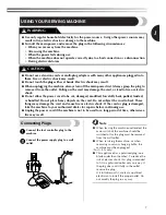 Preview for 9 page of Brother XL-2610i Operation Manual