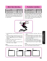 Preview for 31 page of Brother XL-3010 Operation Manual