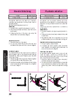 Preview for 34 page of Brother XL-3010 Operation Manual