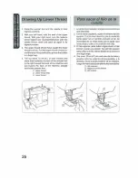 Предварительный просмотр 30 страницы Brother XL-3025 Operation Manual