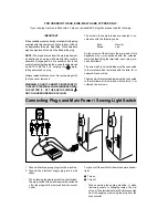 Предварительный просмотр 5 страницы Brother XL-5012 Instruction Manual