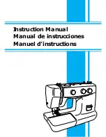 Предварительный просмотр 1 страницы Brother XL 5340 - 40 Stich Sewing Machine Instruction Manual