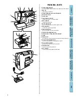 Предварительный просмотр 9 страницы Brother XL 5340 - 40 Stich Sewing Machine Instruction Manual