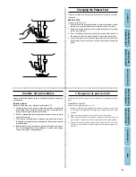 Предварительный просмотр 16 страницы Brother XL 5340 - 40 Stich Sewing Machine Instruction Manual