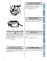 Предварительный просмотр 17 страницы Brother XL 5340 - 40 Stich Sewing Machine Instruction Manual