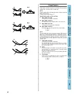 Предварительный просмотр 35 страницы Brother XL 5340 - 40 Stich Sewing Machine Instruction Manual