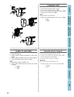 Предварительный просмотр 65 страницы Brother XL 5340 - 40 Stich Sewing Machine Instruction Manual