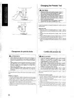 Предварительный просмотр 20 страницы Brother XL-6452 User Manual