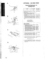 Предварительный просмотр 80 страницы Brother XL-6452 User Manual