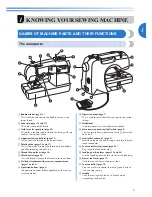 Preview for 7 page of Brother XR-9000 Operation Manual