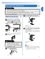 Предварительный просмотр 27 страницы Brother XR-9000 Operation Manual