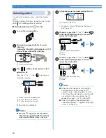 Предварительный просмотр 30 страницы Brother XR-9000 Operation Manual