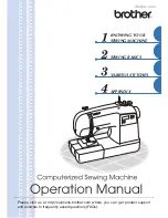 Brother XR9500PRW Operation Manual preview