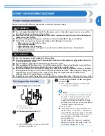 Preview for 11 page of Brother XR9500PRW Operation Manual