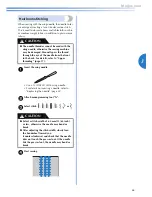 Preview for 65 page of Brother XR9500PRW Operation Manual