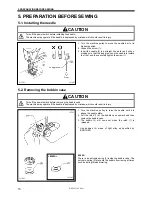 Preview for 23 page of Brother Z-8550A Instruction Manual