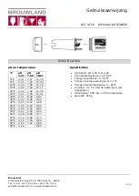 Preview for 4 page of Brouwland phscan30 Manual