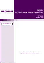 Browan BW1330 User Manual preview