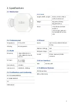 Preview for 3 page of Browan TABS TBMS100-868 Reference Manual