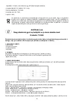 Предварительный просмотр 14 страницы BROWIN 731008 Service Manual