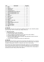 Preview for 6 page of BROWIN 820115 User Manual