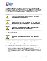 Preview for 20 page of Browlee-Morrow Vulcan Pumps HDS 100L Installation, Operation And Maintenance Manual