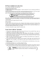 Preview for 14 page of Brown and Son WA Cooler & Freezer Installation & Maintenance Instructions Manual