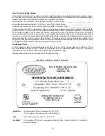 Preview for 17 page of Brown and Son WA Cooler & Freezer Installation & Maintenance Instructions Manual