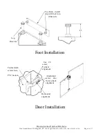 Предварительный просмотр 4 страницы Brown Jordan Stainless Outdoor Kitchen Cabinet Installation Instructions Manual