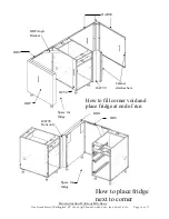 Предварительный просмотр 12 страницы Brown Jordan Stainless Outdoor Kitchen Cabinet Installation Instructions Manual