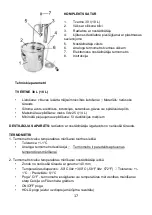 Предварительный просмотр 17 страницы BROWN 340118 User Manual