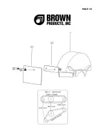 Предварительный просмотр 21 страницы BROWN Edge Master E-104H Owner'S/Operator'S Manual