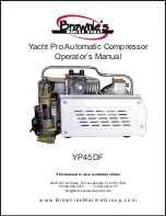 Предварительный просмотр 1 страницы Brownie’s YP45DF Operator'S Manual