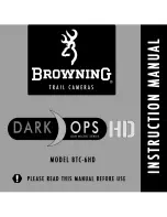 Предварительный просмотр 1 страницы Browning BTC-6HD Instruction Manual