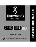 Browning BTC-6HDE Instruction Manual preview