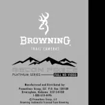 Preview for 29 page of Browning BTC-7FHD-P Instruction Manual